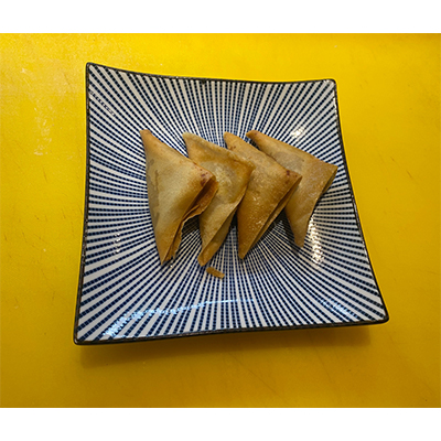 Samosas de Curry