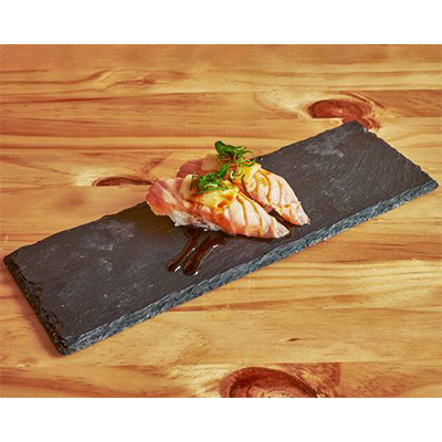 Sushi Salmón teriyaki con queso