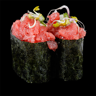 Sushi tartar Atún