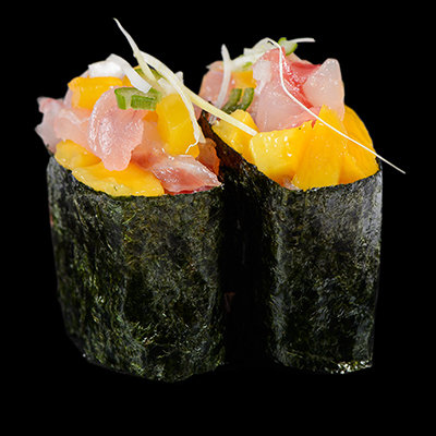 Sushi tartar Lubina mango
